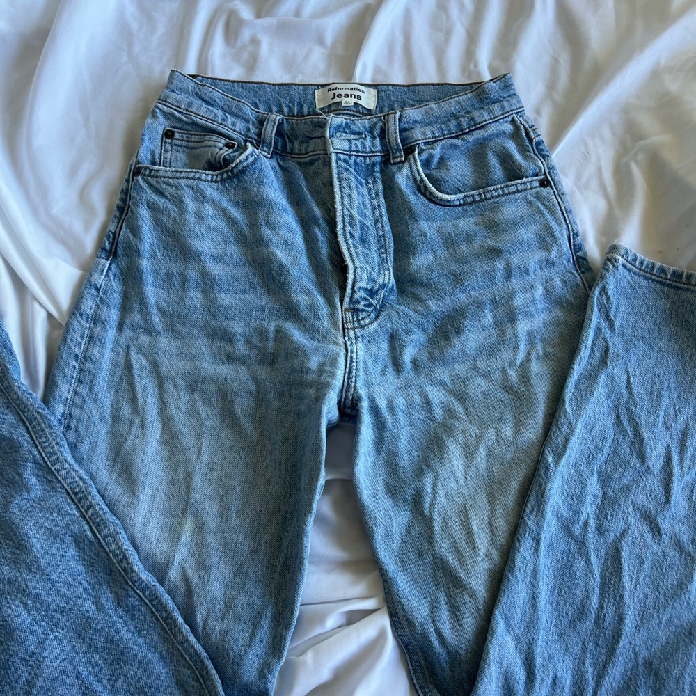 Reformation Light Blue Relaxed Men’s Jeans